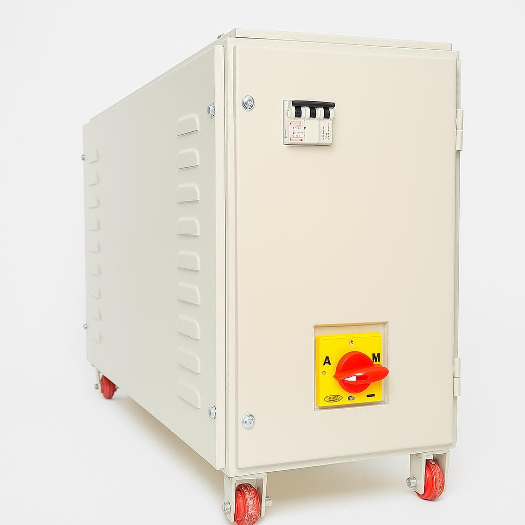 Three Phase Servo Stabilizer – Back View